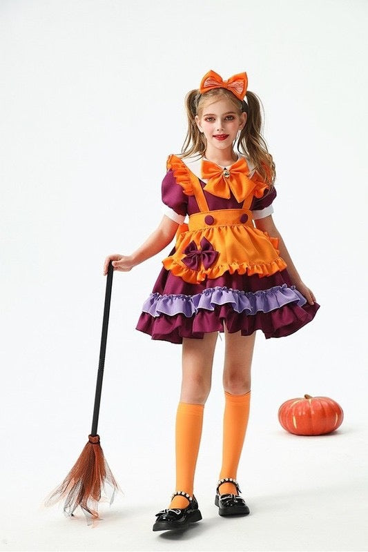 Pumpkin Witch Lolita Dress