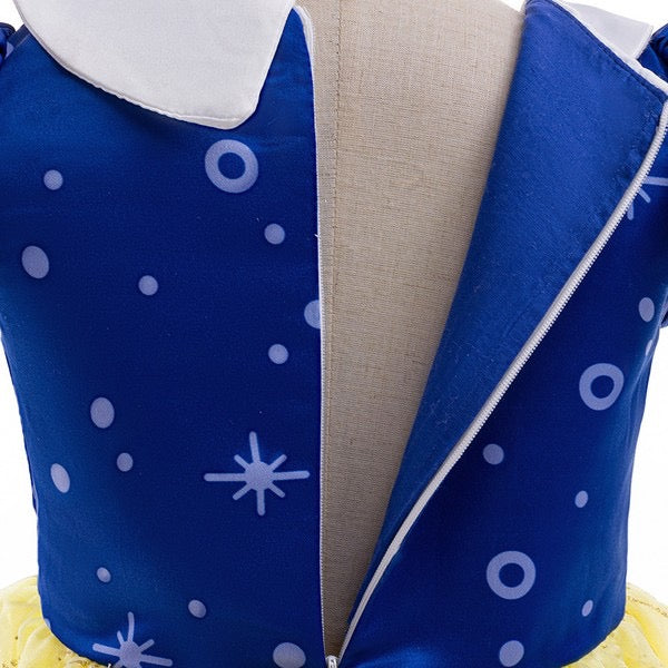 Halloween Snow White Bubble Sleeve Gown