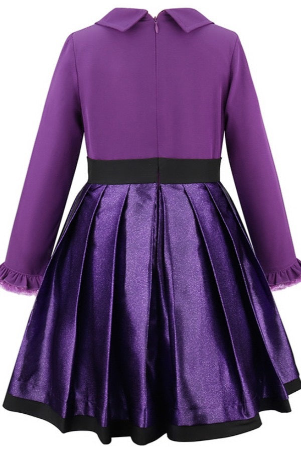 PURPLE WEDNESDAY DRESS
