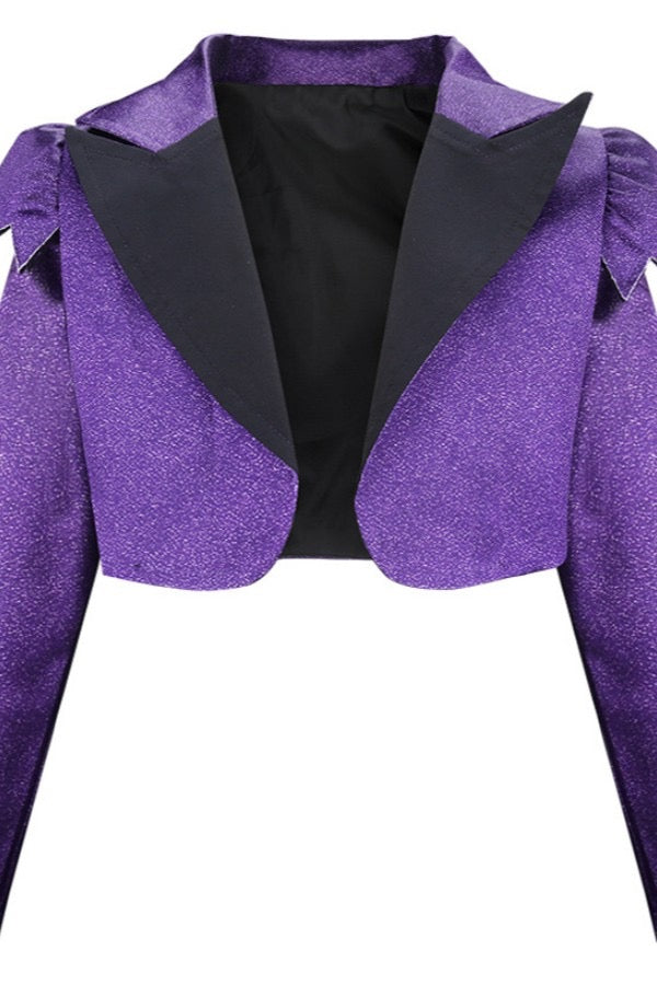 PURPLE WEDNESDAY DRESS