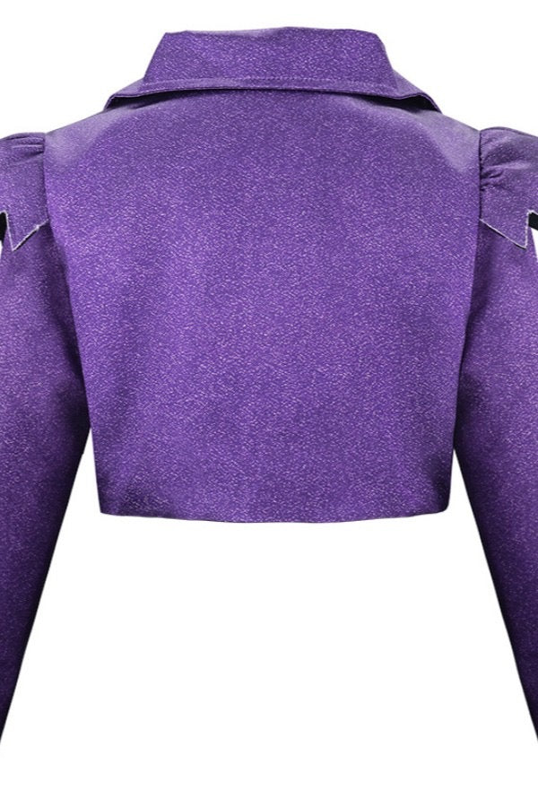 PURPLE WEDNESDAY DRESS