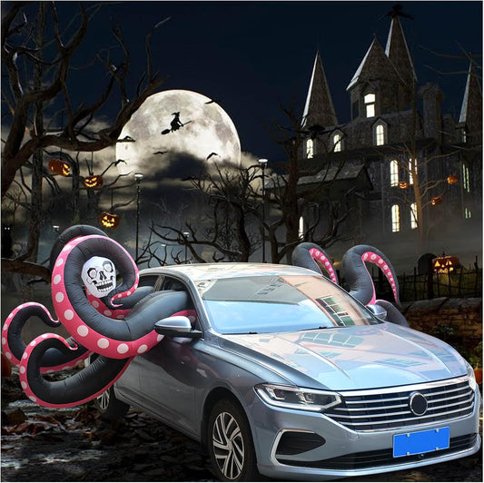 12 FT Halloween Inflatable Octopus Legs Decoration, Inflatable Octopus