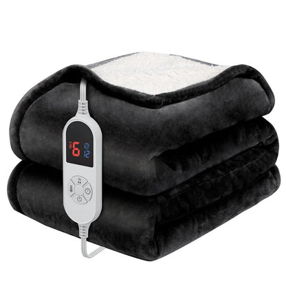 VUSIGN Heated Blanket Electric Throw, Full Body Electric Blanket - 6 Heat Levels, 4/10 Auto-Off, Flannel Sherpa, Machine Washable, Gift for Winter, Cozy Night, Home Use, Valentine'S Day Gift, Christmas Gift
