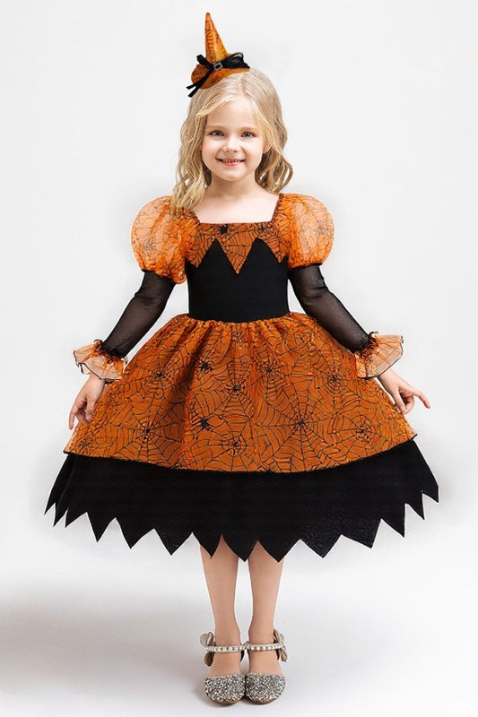 SPIDER PRINCESS DRESS KIDS